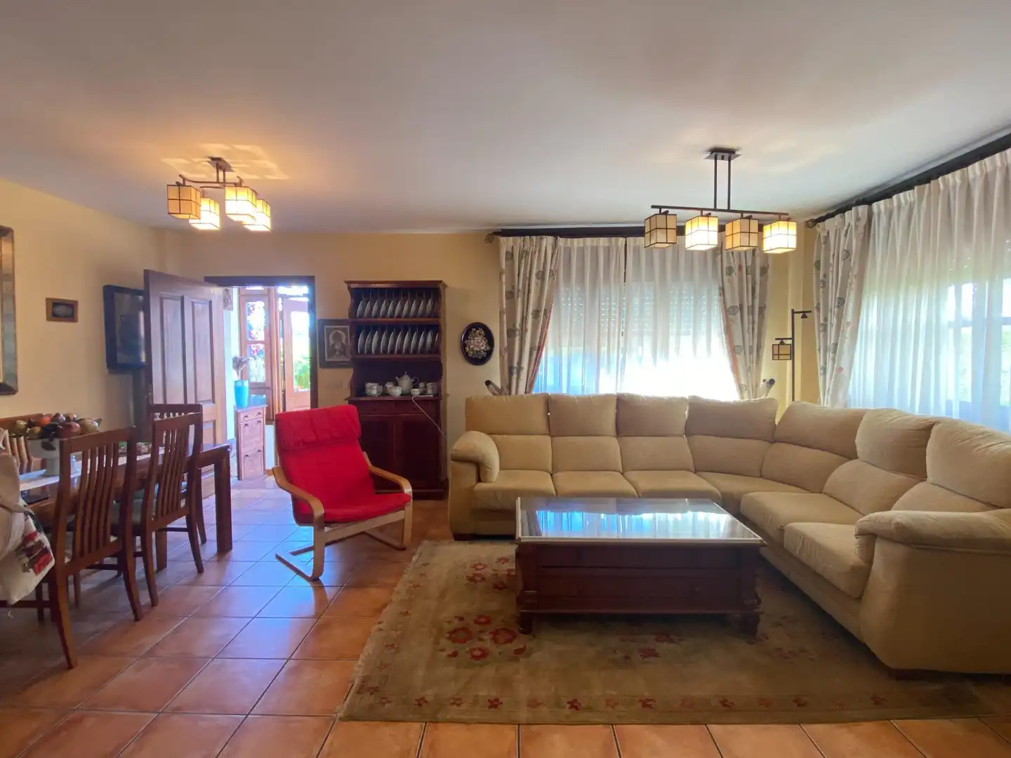 Sala de estar de Casa adosada de alquiler en Ribadesella con Calefacción y Terraza