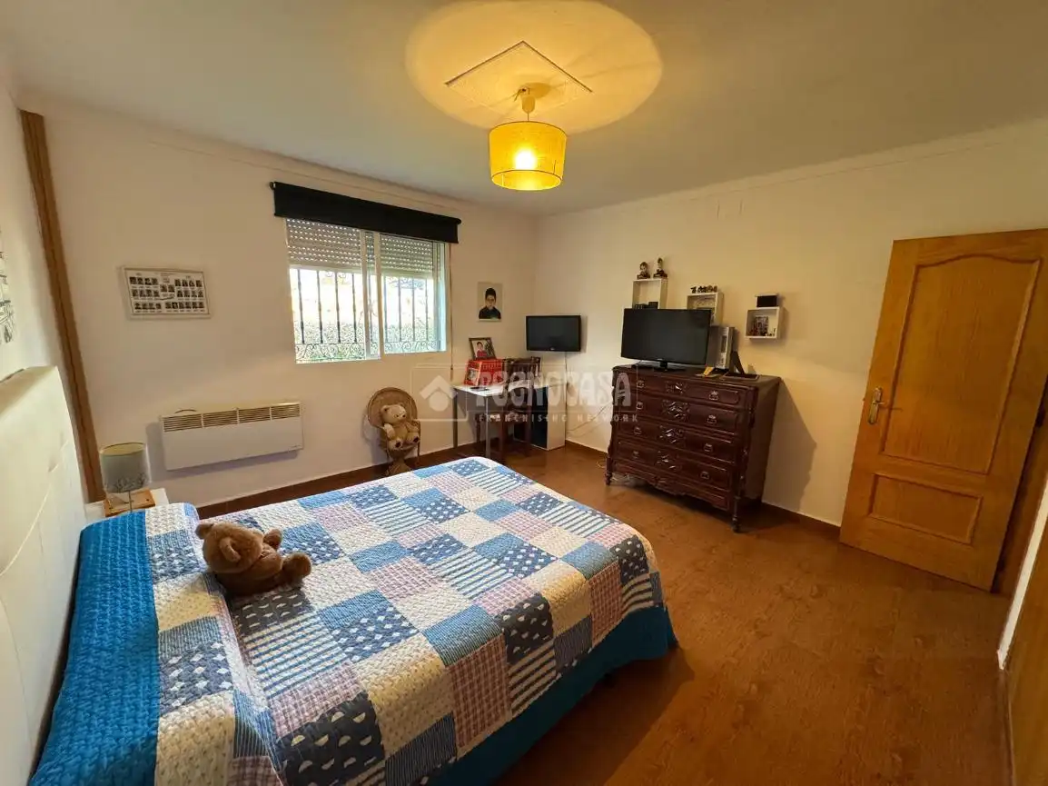 Schlafzimmer von Country house zum Verkauf in Badajoz mit Klimaanlage, Privatgarten und Terrasse