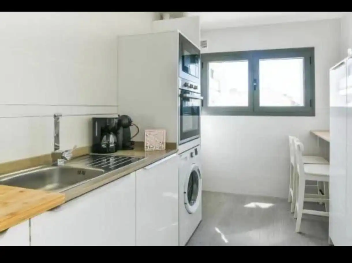 Cocina de Piso en venta en Málaga con Aire acondicionado y Piscina comunitaria