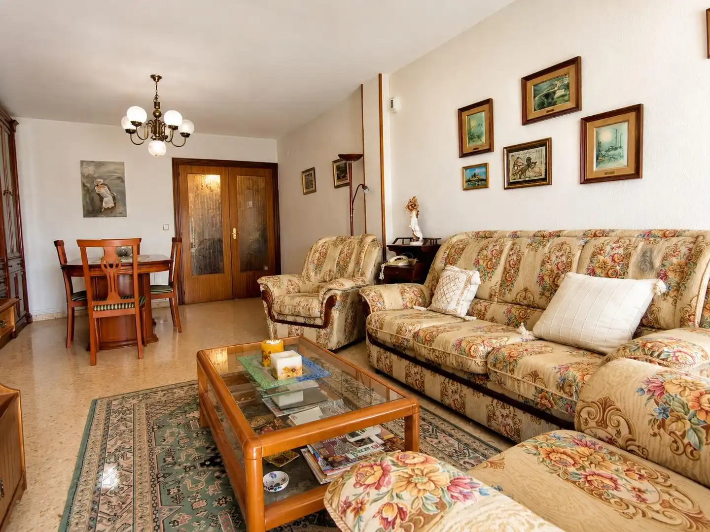 Sala de estar de Piso en venta en Tarragona con Aire acondicionado, Calefacción y Jardín privado