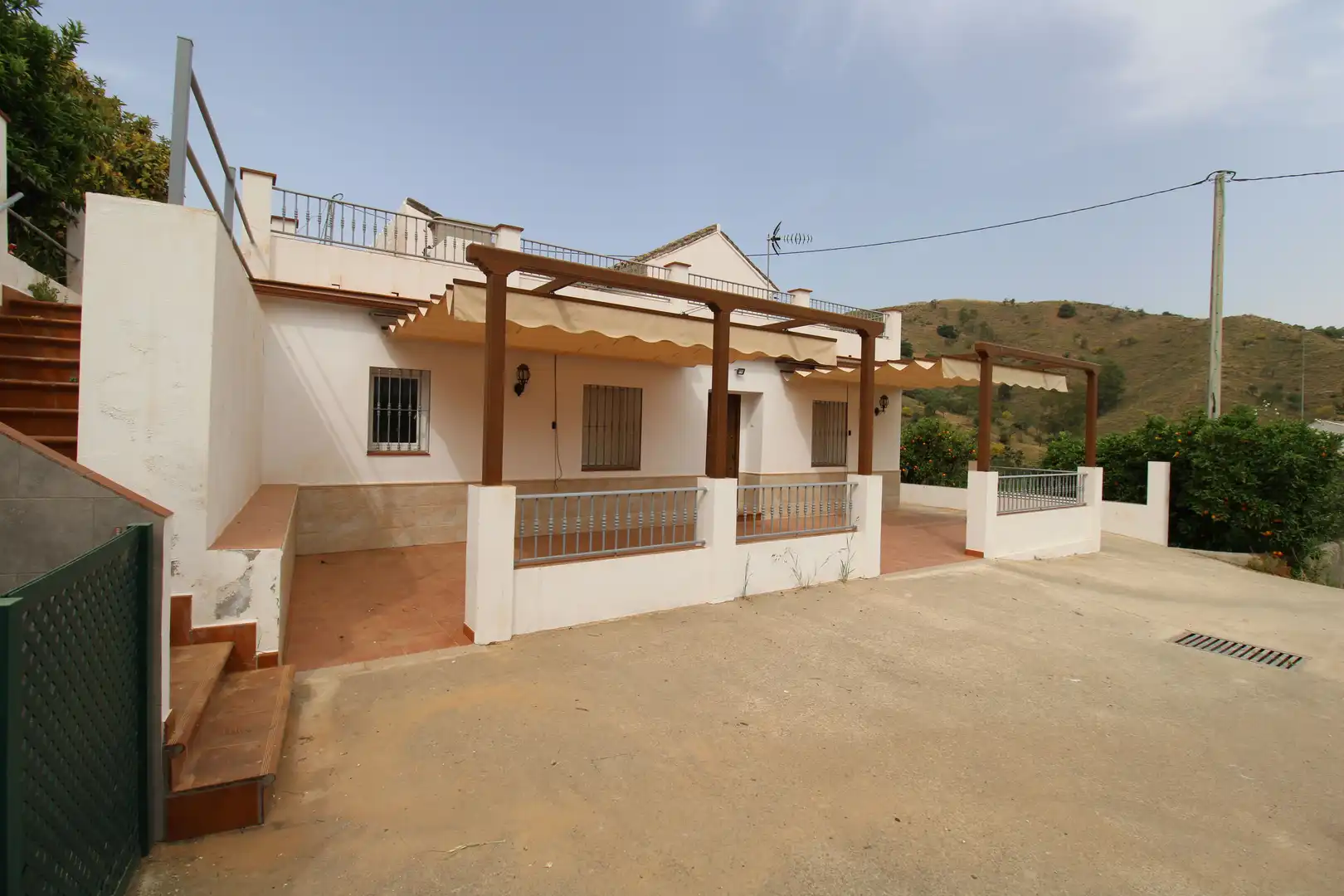 Exterior view of Country homes for sale in Coín  with Terrace and Storage room