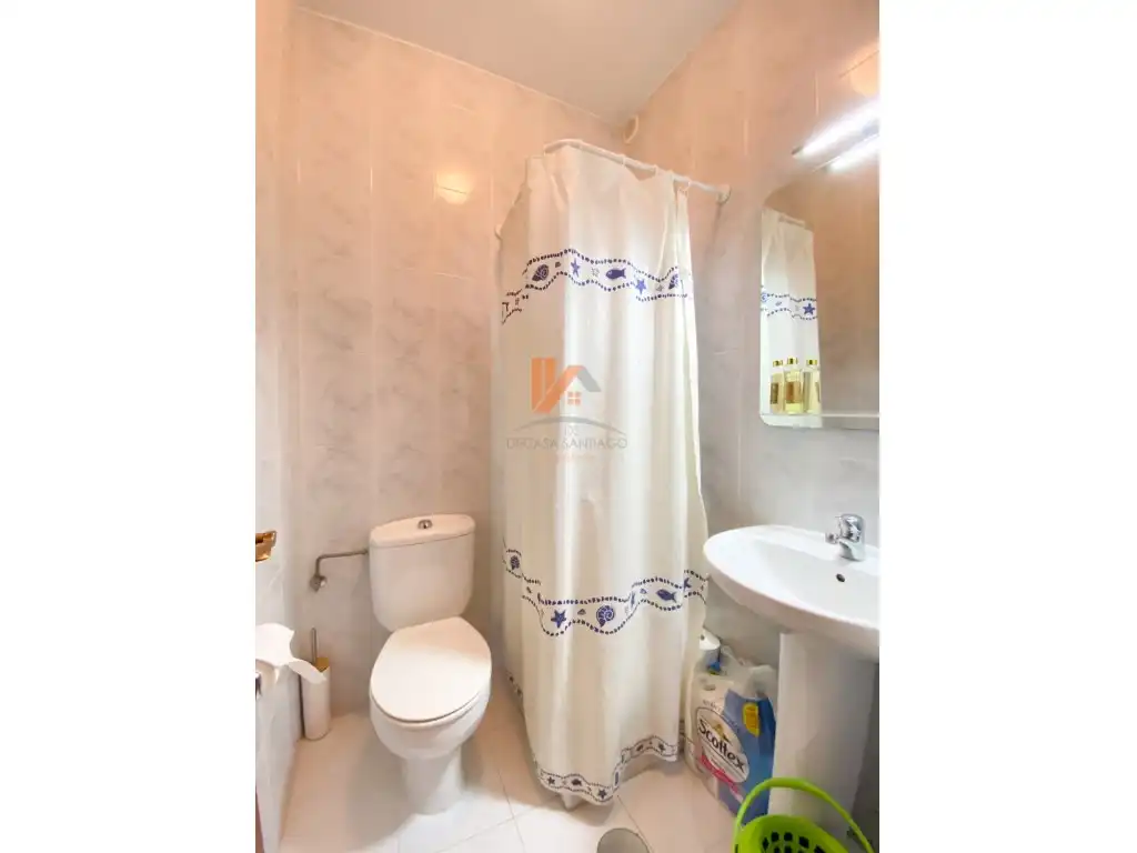 Bany de Casa o xalet en venda en Porto do Son amb Aire condicionat, Terrassa i Rentadora