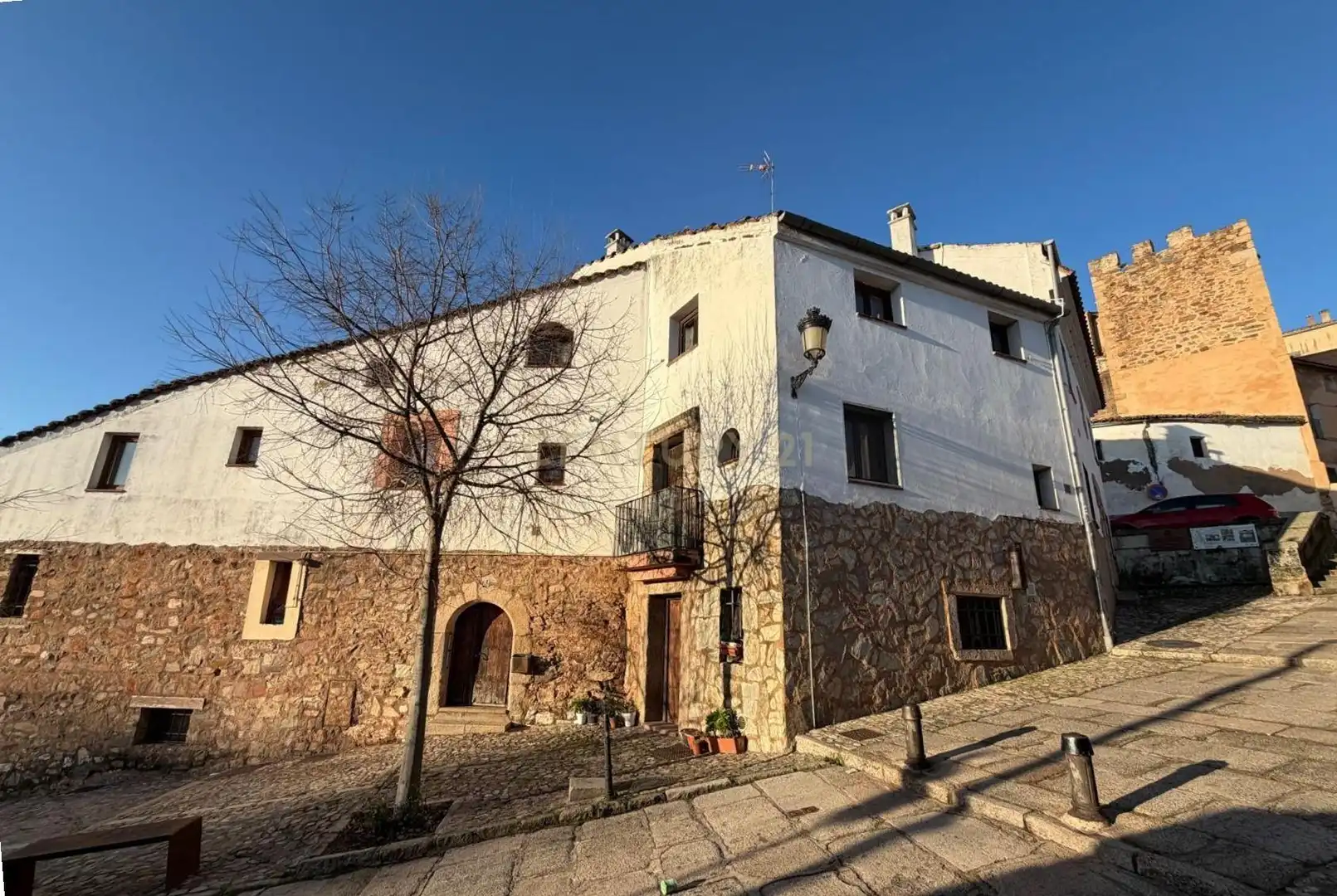 Außenansicht von Wohnung zum Verkauf in Cáceres mit Privatgarten, Schwimmbad und Waschmaschine