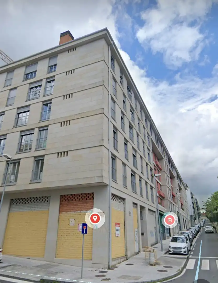 Vista exterior de Apartamento de alquiler en Santiago de Compostela  con Calefacción, Parquet y Trastero
