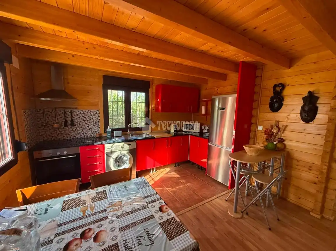 Cocina de Finca rústica en venta en Paradas con Aire acondicionado