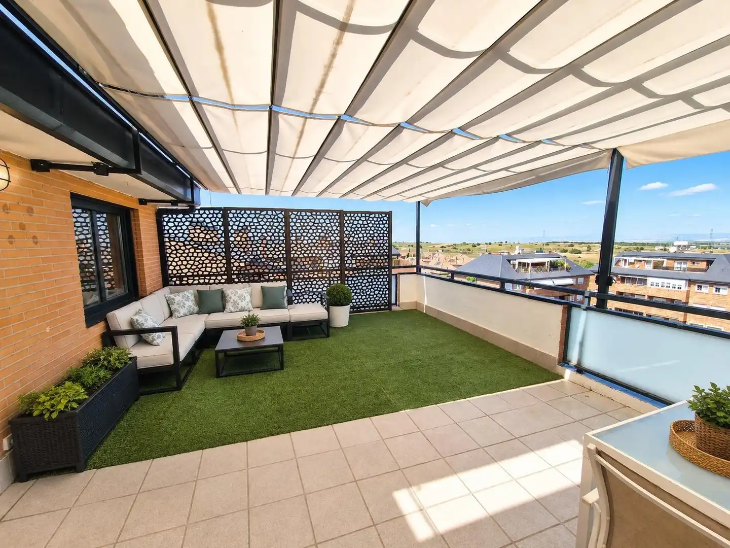 Terrace of Attic for sale in Majadahonda  with Air Conditioner, Heating and Private garden