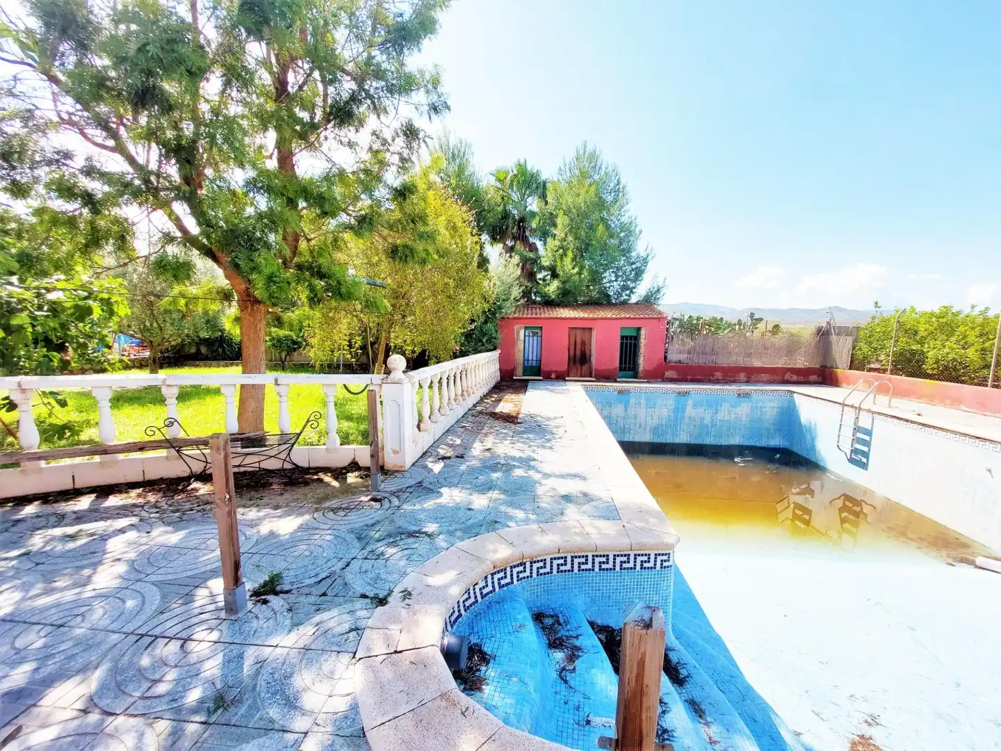 Swimming pool of Country homes for sale in Lorca  with Private garden and Furnished