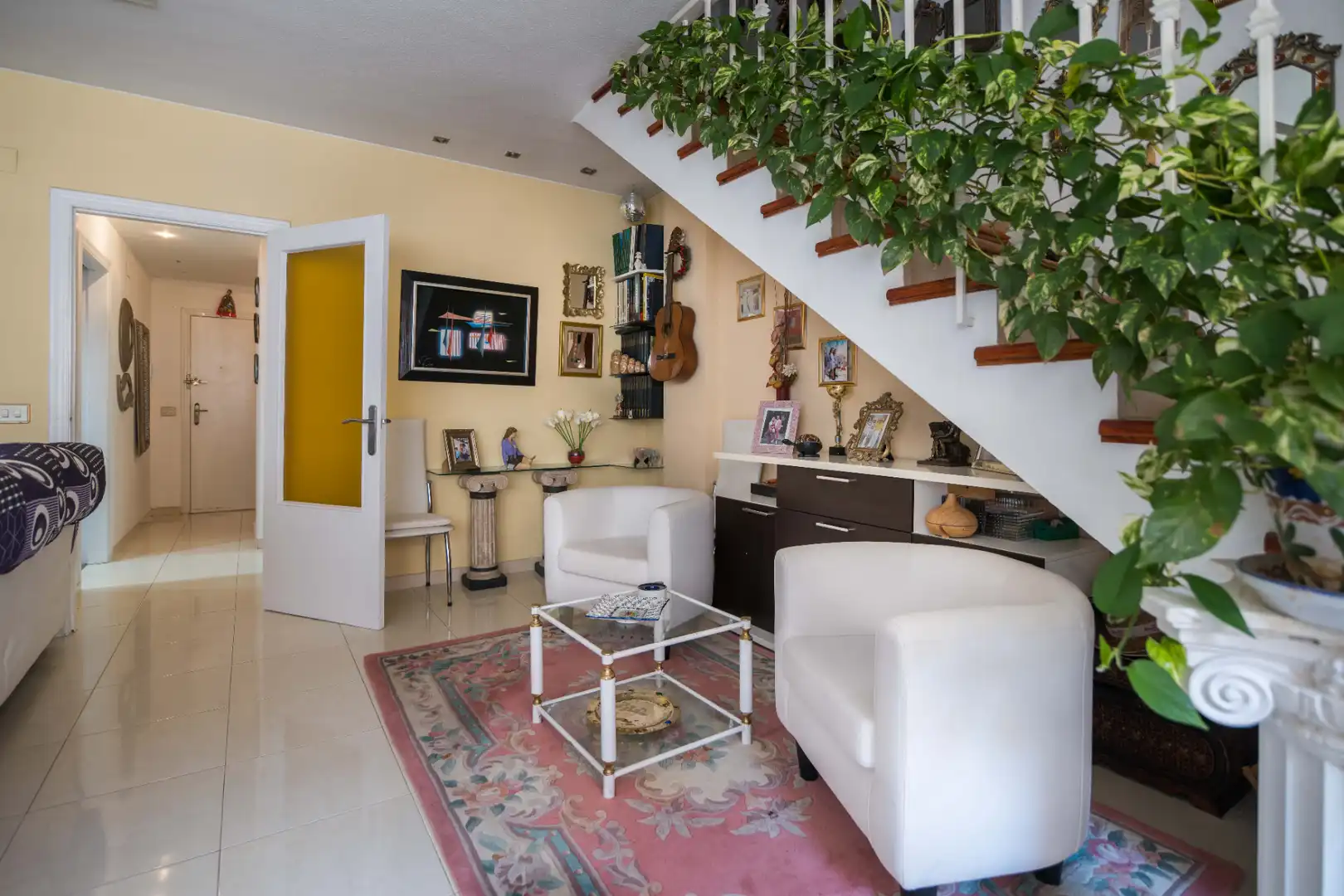 Sala de estar de Dúplex en venta en Sagunto / Sagunt con Aire acondicionado, Calefacción y Terraza
