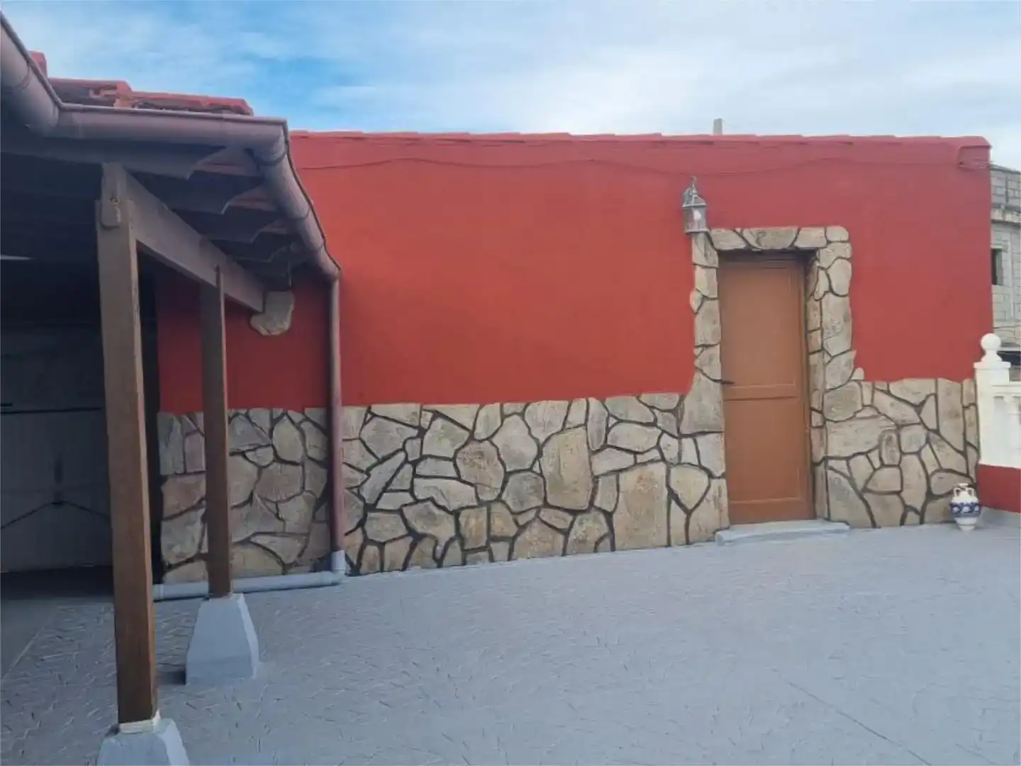 Vista exterior de Piso en venta en El Rosario con Aire acondicionado, Jardín privado y Balcón