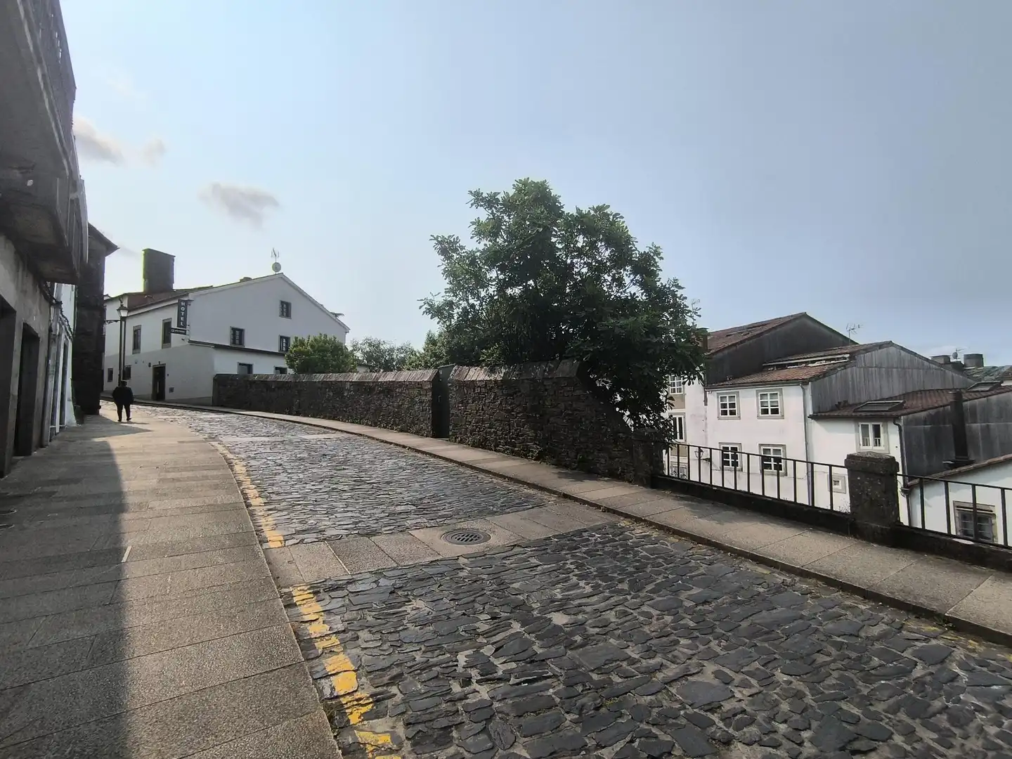 Vista exterior de Casa o chalet en venta en Santiago de Compostela  con Terraza