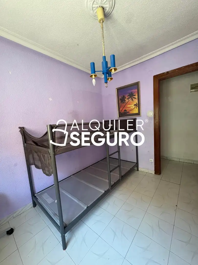 Bedroom of Flat for rent in Madrid  with Furnished