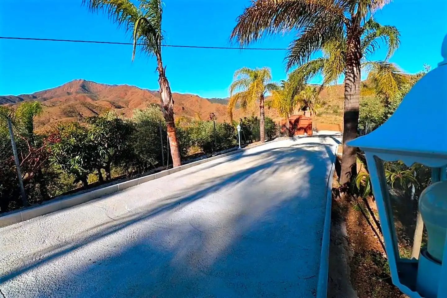 Vista exterior de Casa o chalet de alquiler en Mijas con Aire acondicionado, Jardín privado y Terraza