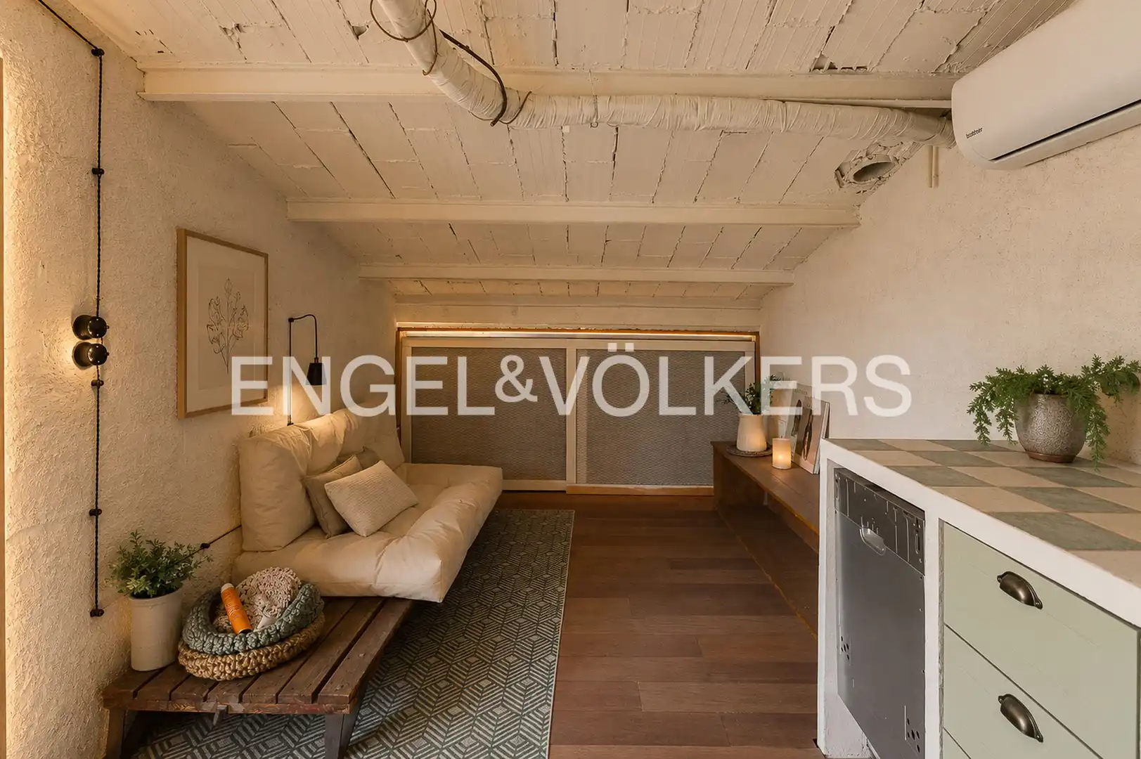 Sala d'estar de Casa o xalet en venda en Mollet del Vallès amb Aire condicionat, Calefacció i Parquet