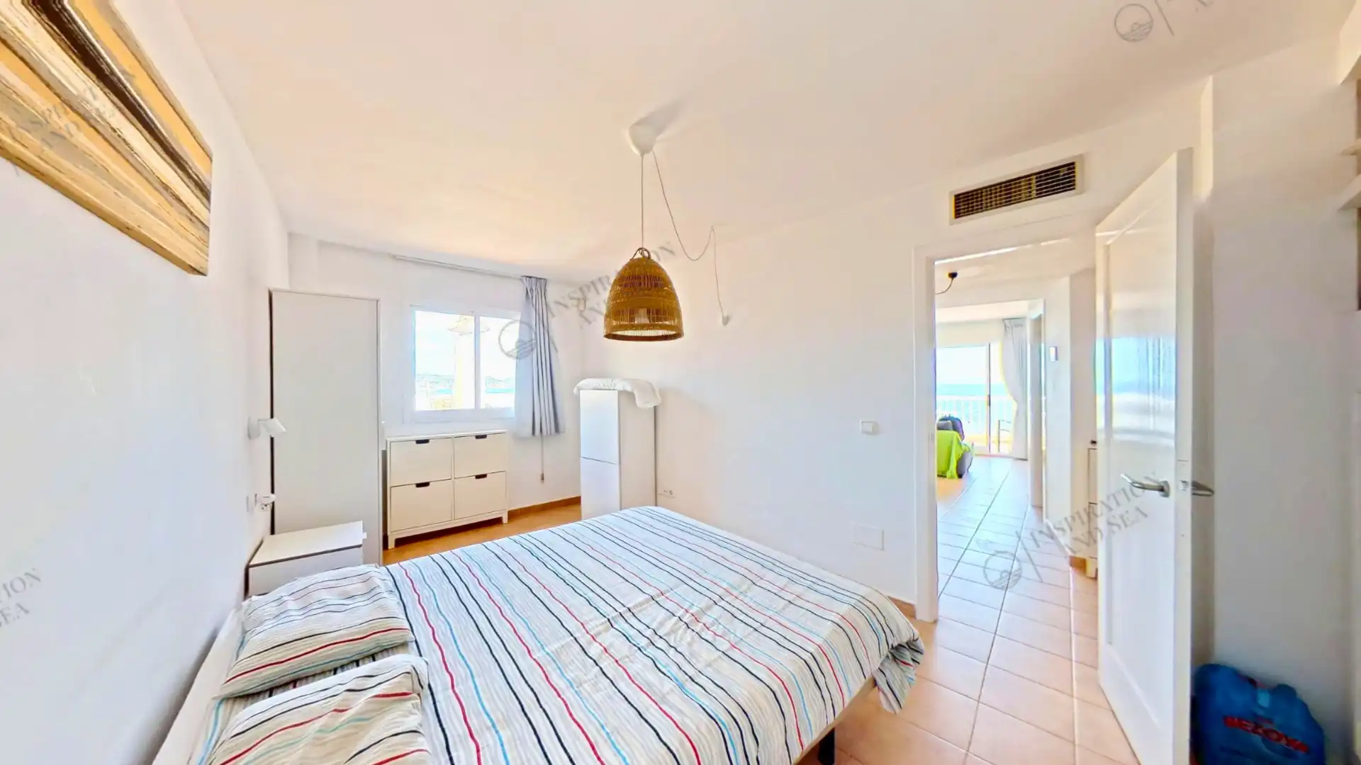 Bedroom of Flat for sale in Santa Eulària des Riu  with Air Conditioner and Terrace
