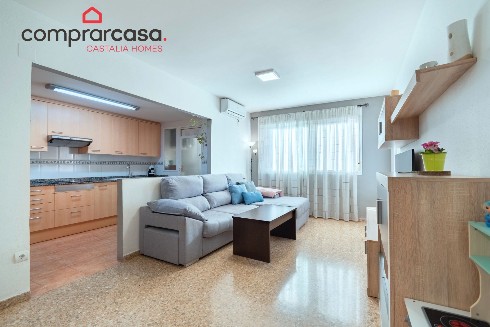 Bedroom of Flat for sale in Almazora / Almassora  with Air Conditioner, Heating and Storage room