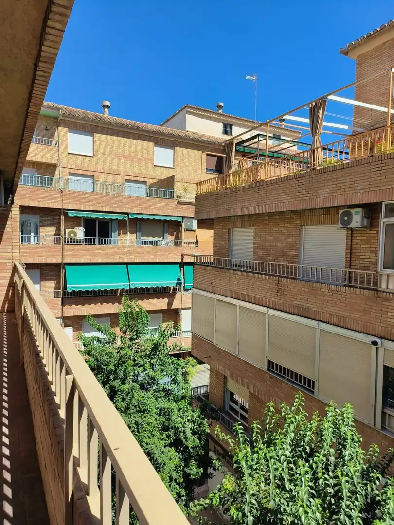 Balcony of Flat for rent in Granada