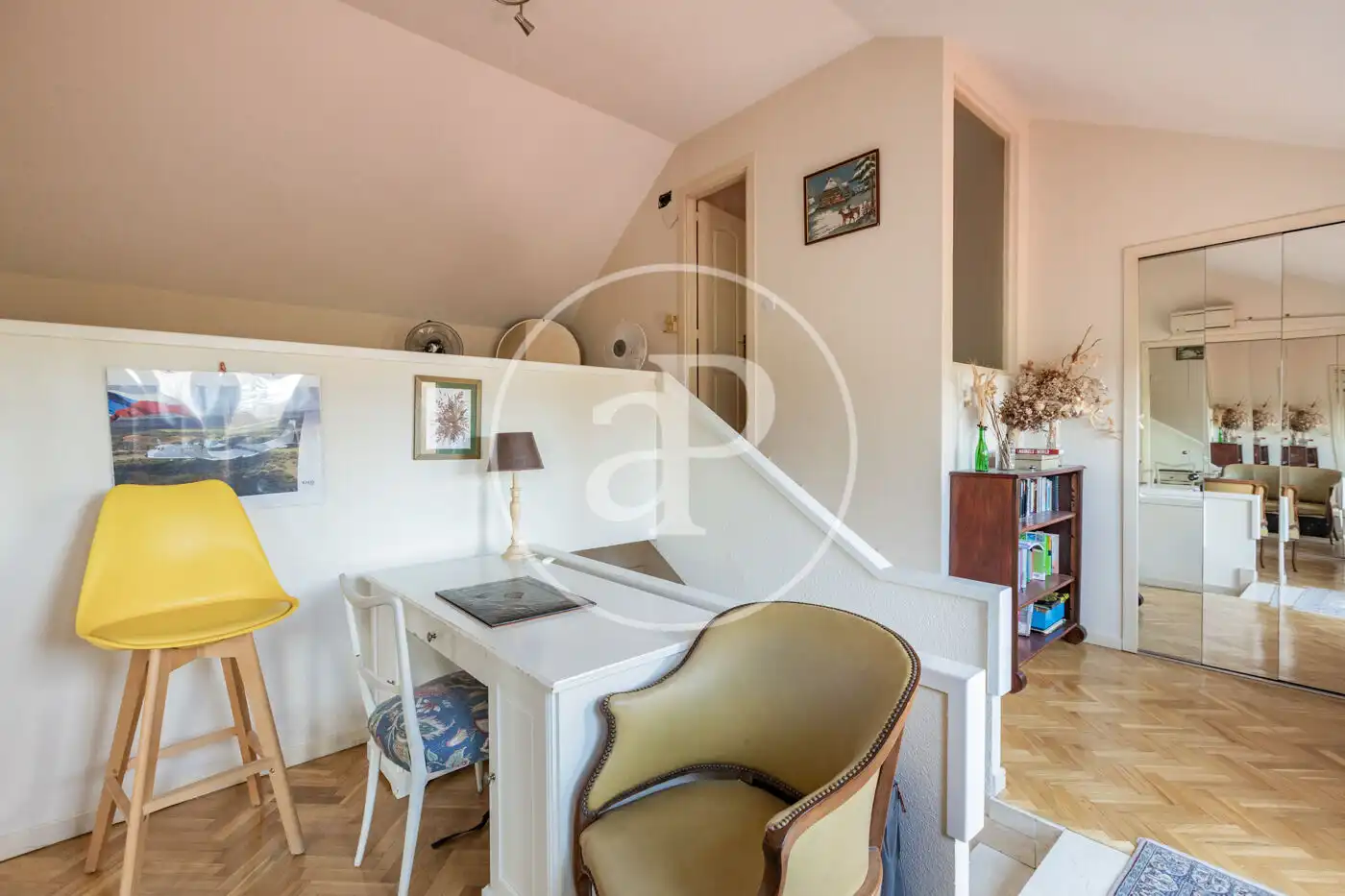 Bedroom of Detached homes for sale in Madrid  with Air Conditioner, Heating and Private garden