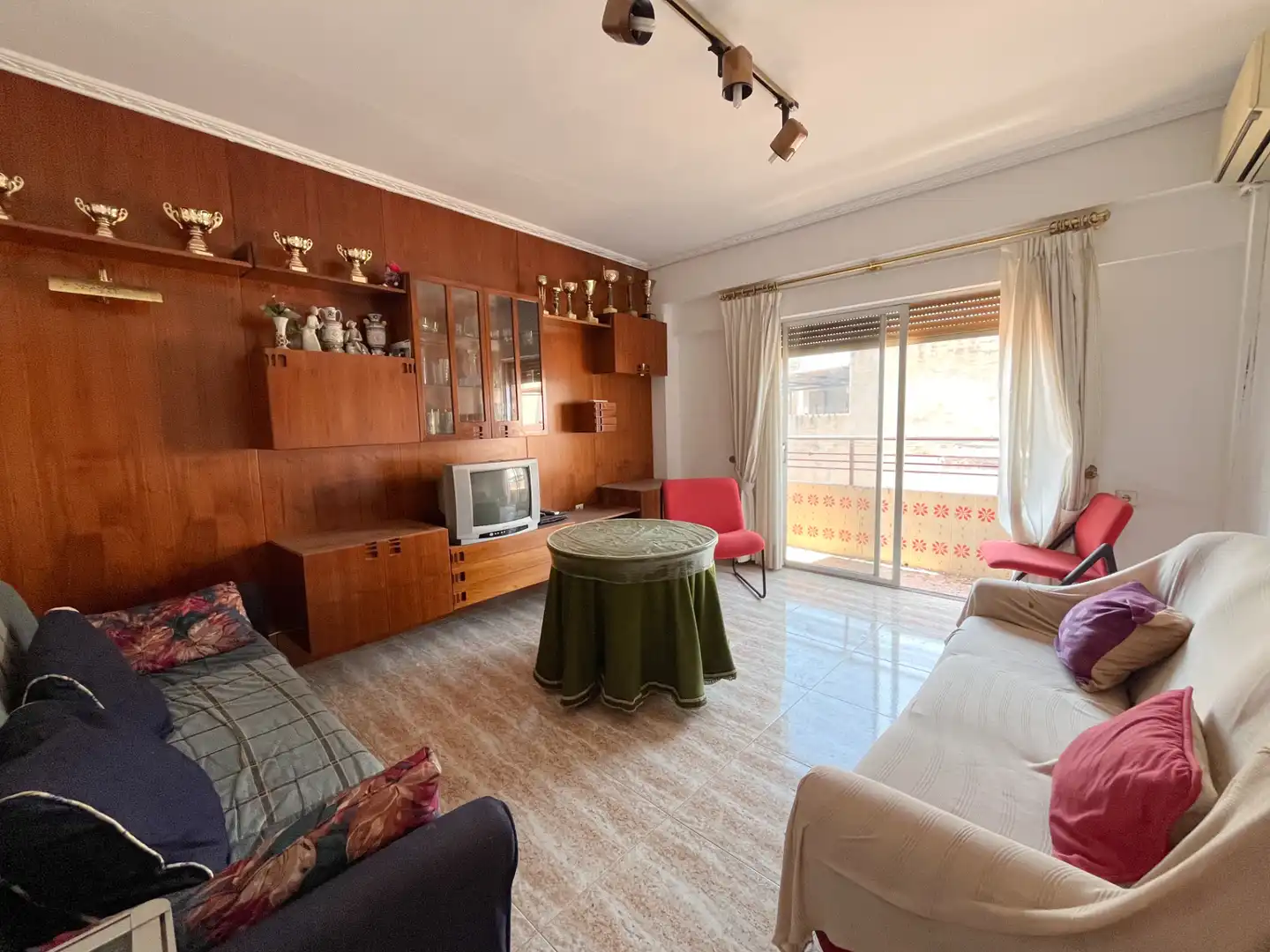 Sala de estar de Piso en venta en Sagunto / Sagunt con Aire acondicionado, Amueblado y Horno