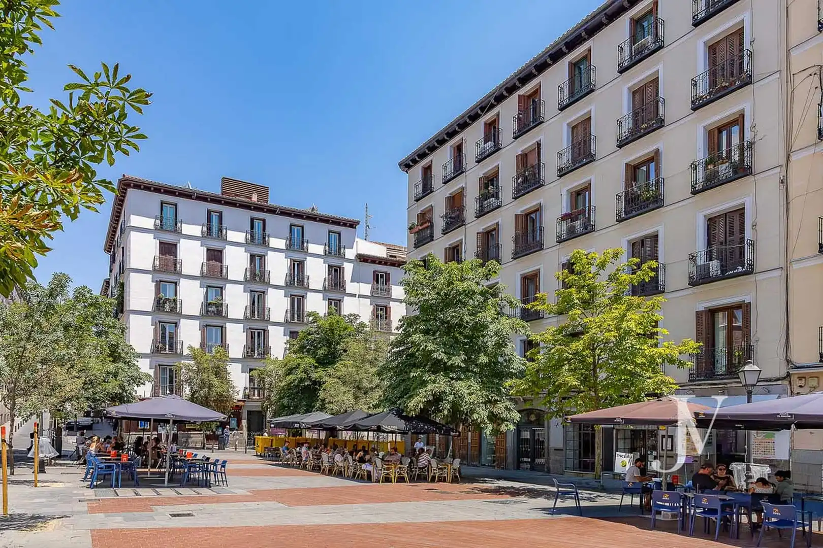 Außenansicht von Dachboden zur Miete in Madrid mit Klimaanlage, Heizung und Möbliert