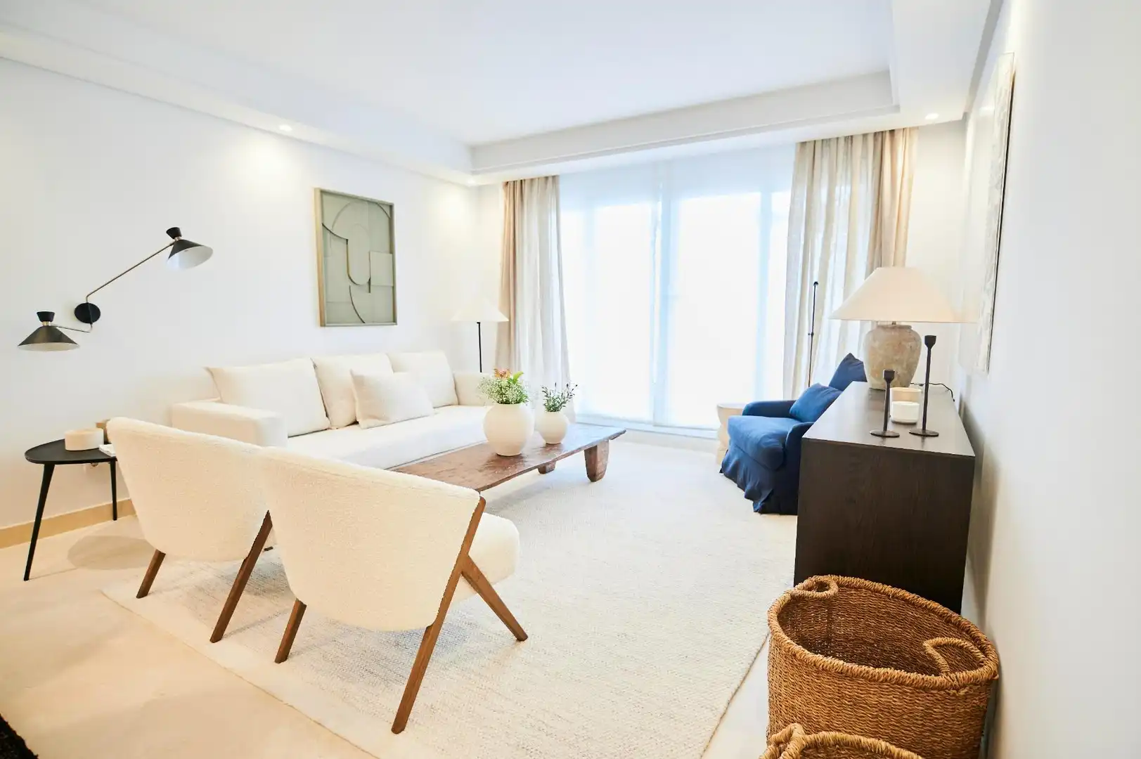 Sala de estar de Apartamento en venta en Marbella con Jardín privado, Terraza y Trastero