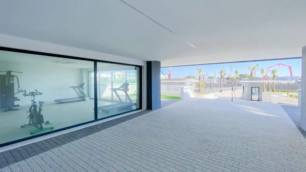 Terrasse von Wohnung zur Miete in Málaga mit Klimaanlage, Heizung und Privatgarten