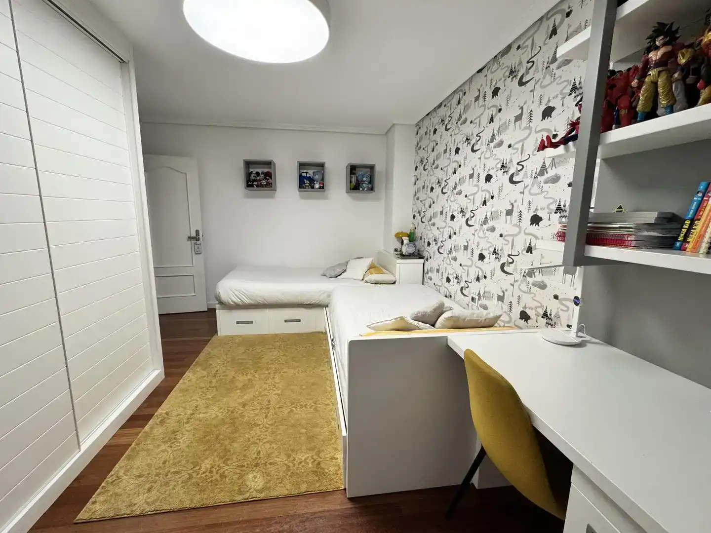 Bedroom of Flat for rent in Recatelo - O Carme