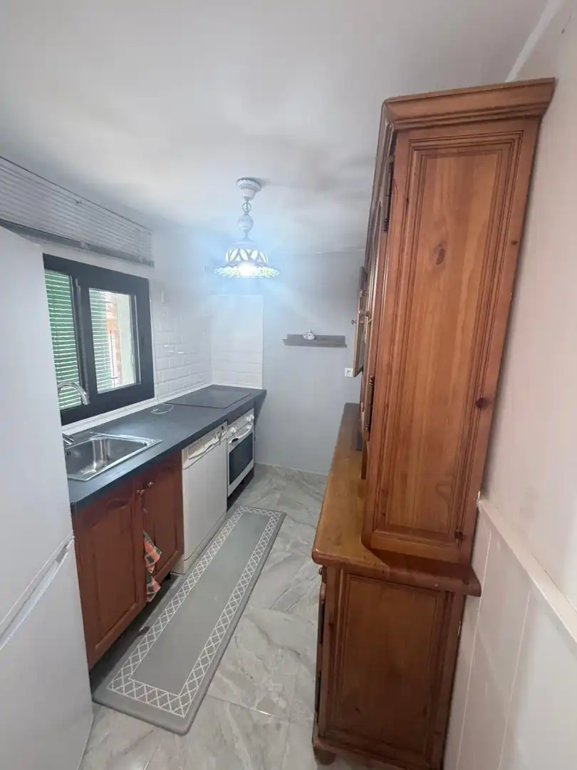 Cuina de Casa o xalet de lloguer en La Puebla de Montalbán amb Moblat