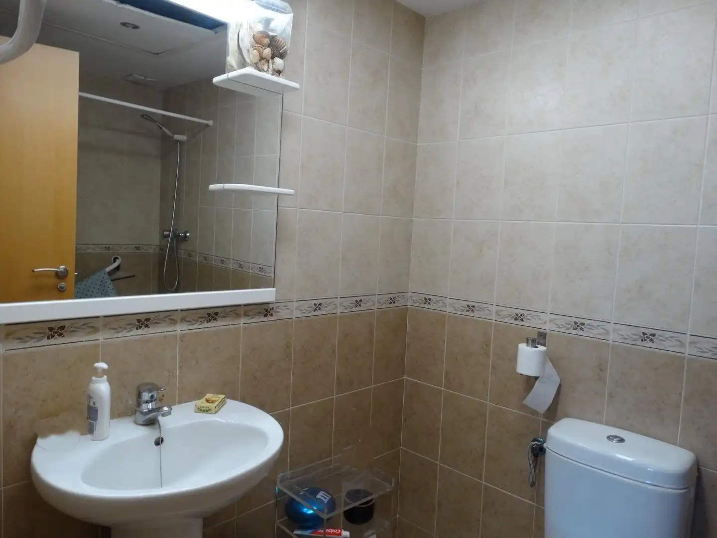 Bathroom of Flat for sale in L'Aldea  with Terrace