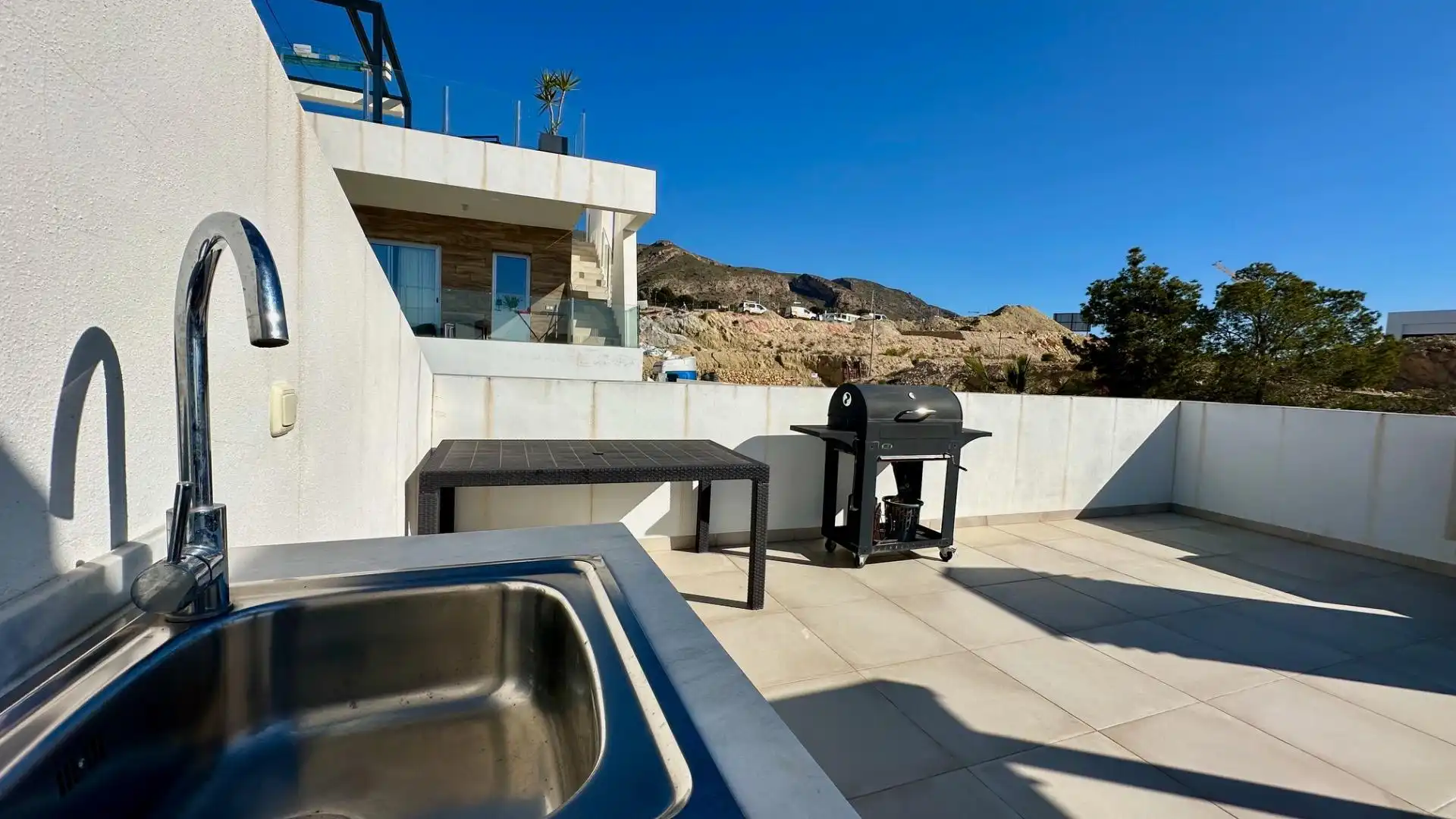 Terraza de Ático de alquiler en Finestrat con Aire acondicionado, Calefacción y Terraza