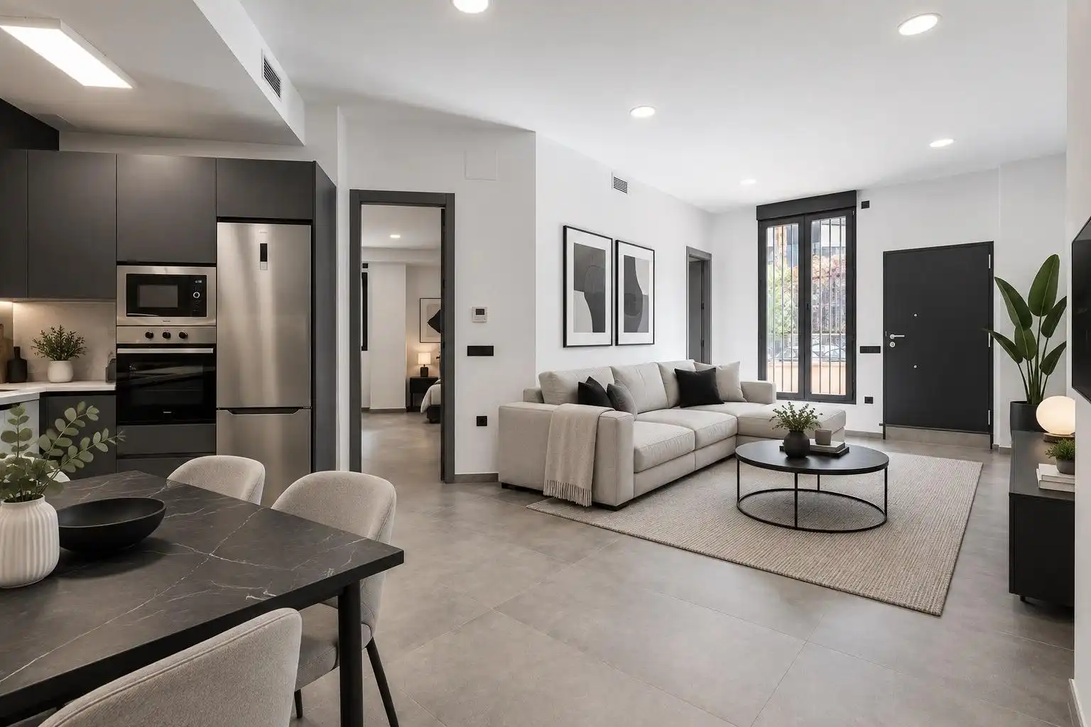 Sala de estar de Planta baja en venta en Granada con Aire acondicionado, Calefacción y Amueblado