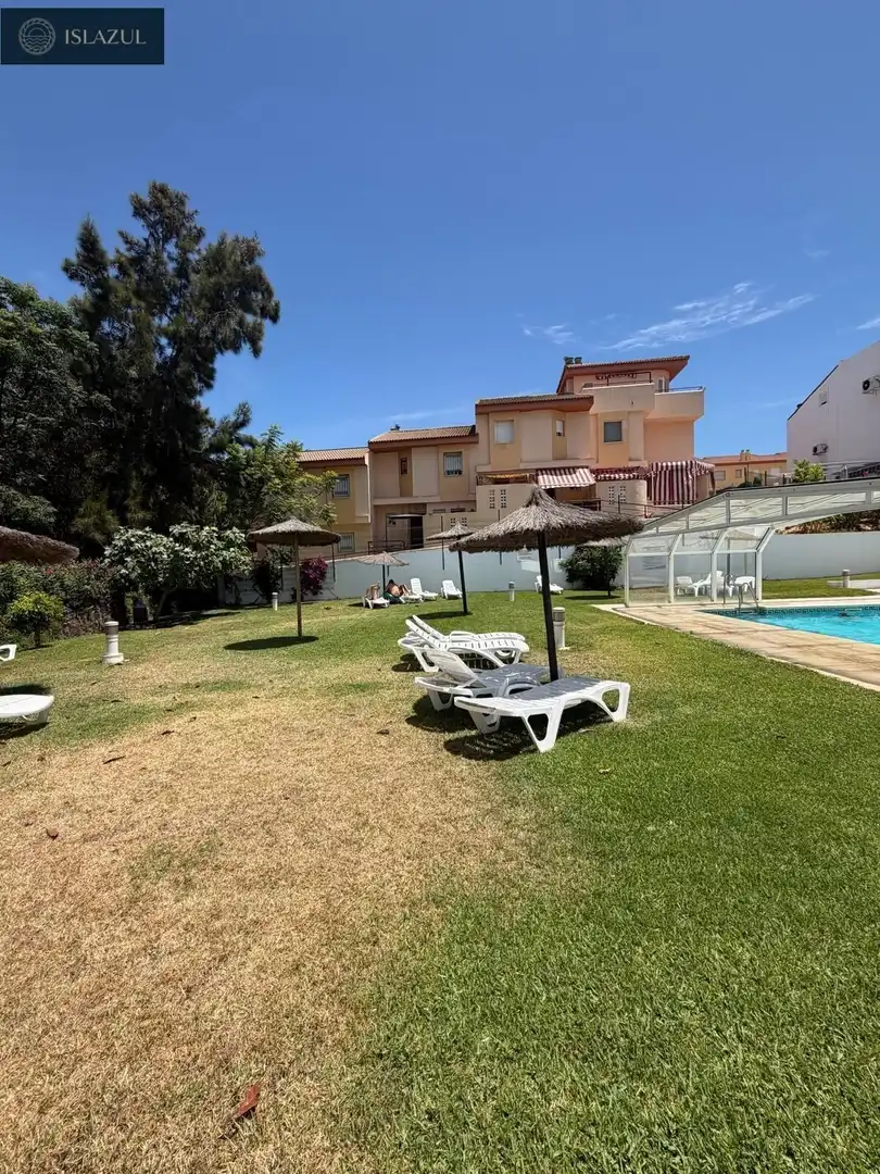 Jardín de Dúplex en venta en Islantilla con Aire acondicionado, Calefacción y Jardín privado