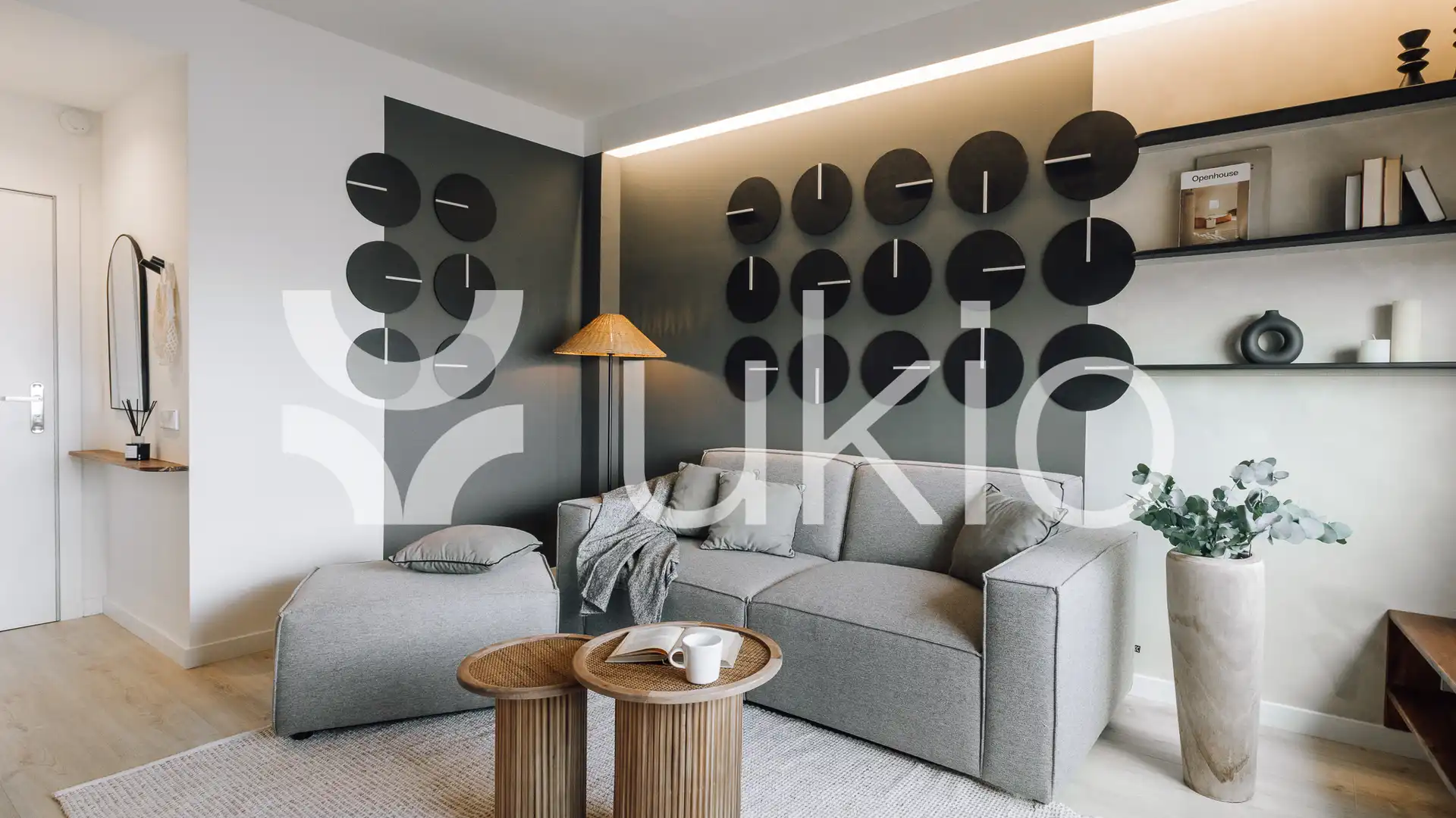 Living room of Flat for rent in  Barcelona Capital  with Air Conditioner, Heating and Furnished