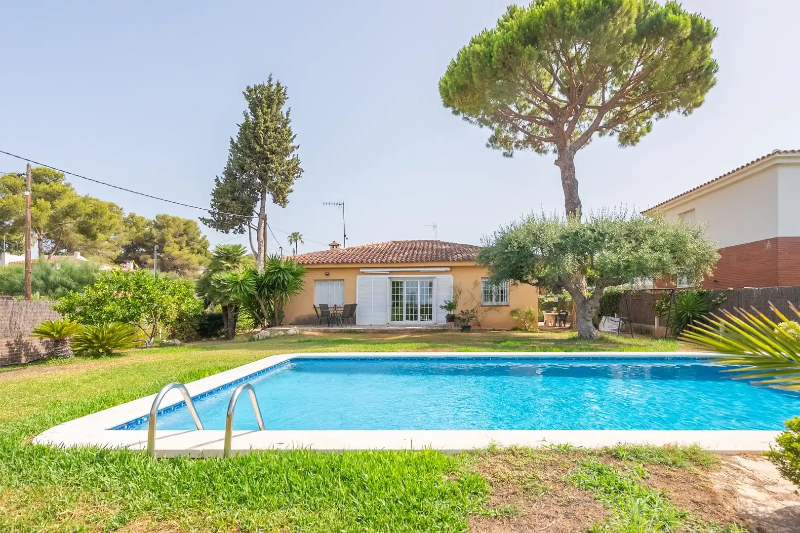 Garden of Houses for sale in Cunit  with Heating, Private garden and Swimming Pool