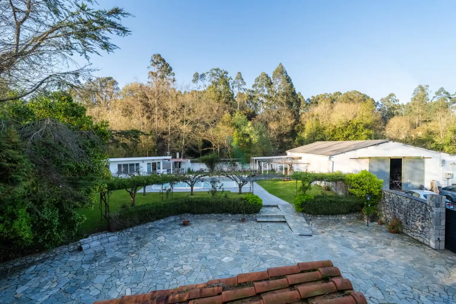 Jardí de Casa o xalet en venda en Llanes amb Jardí privat, Terrassa i Piscina