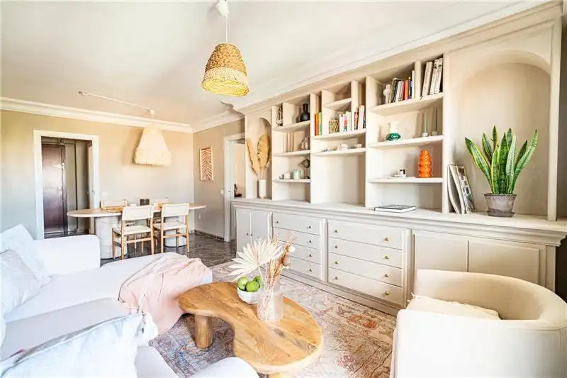 Sala de estar de Piso en venta en  Palma de Mallorca con Balcón