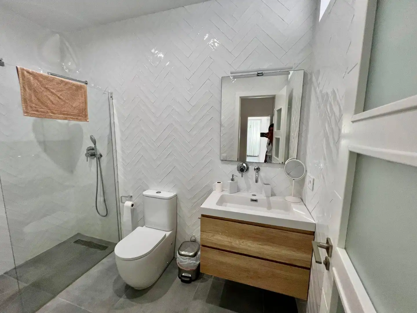 Bathroom of Houses for rent in Almonte  with Air Conditioner, Private garden and Terrace
