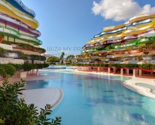 Swimming pool of Apartment to rent in Eivissa  with Air Conditioner, Private garden and Swimming Pool