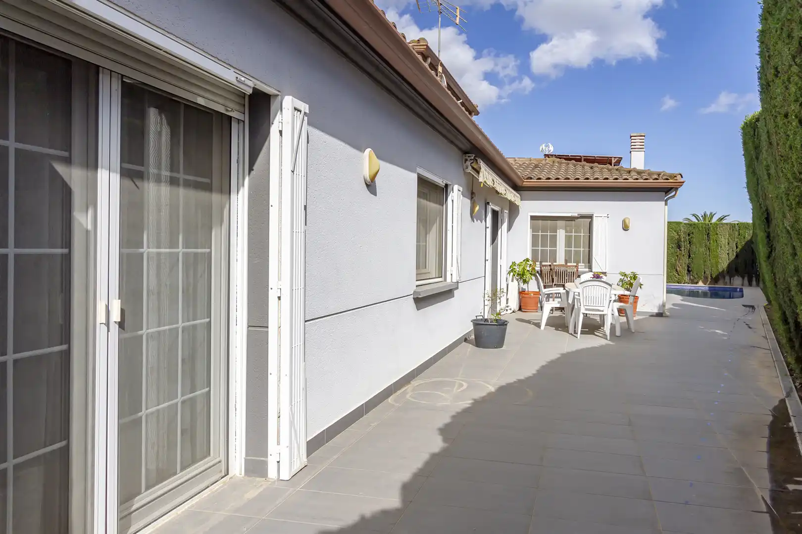 Terraza de Casa o chalet en venta en Martorell con Aire acondicionado, Calefacción y Jardín privado