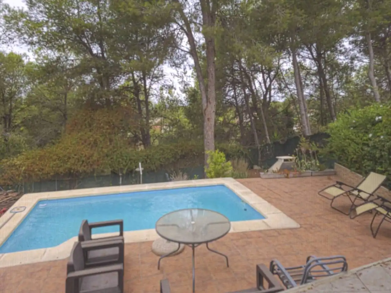 Swimming pool of Detached homes for rent in Torrent  with Air Conditioner, Heating and Private garden