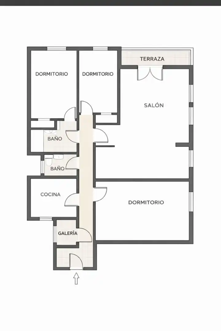 Wohnung mit Aufzug zum Verkauf in Calle Almudena 1, imagen 46