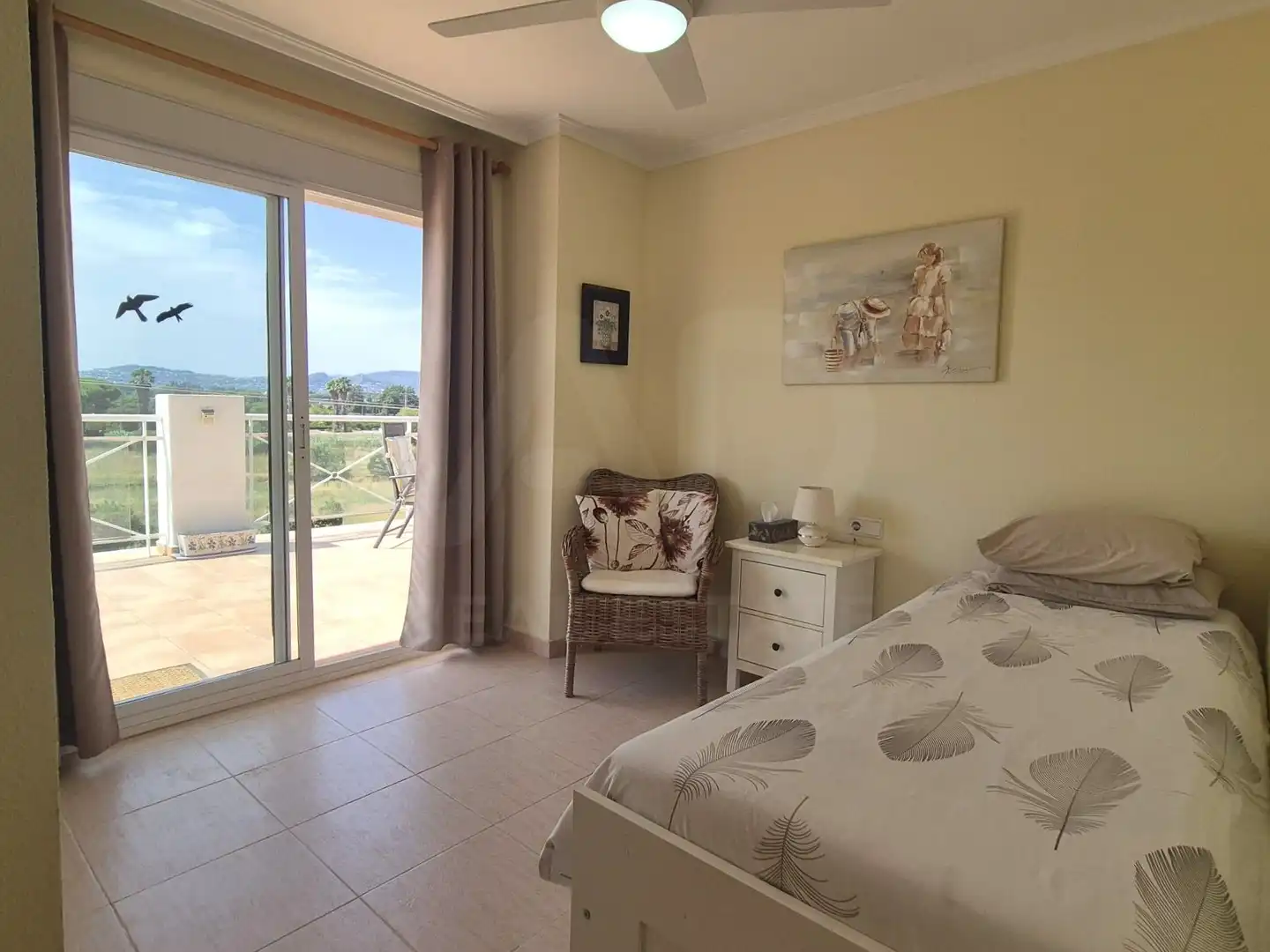 Bedroom of Flat for sale in Dénia  with Air Conditioner, Heating and Terrace