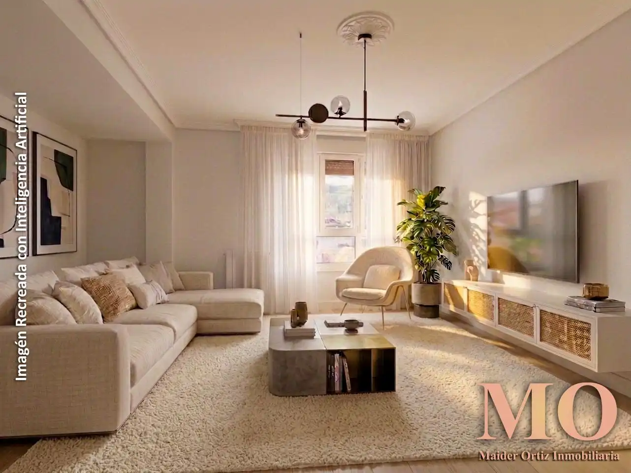 Sala de estar de Piso en venta en Bergara con Calefacción