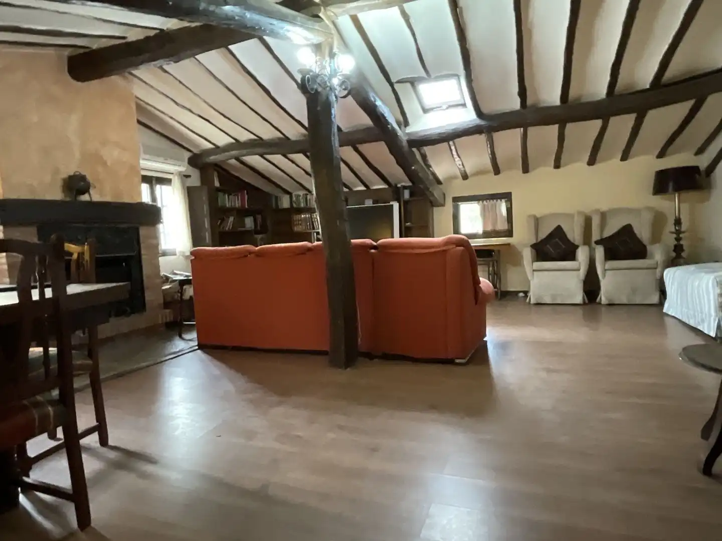 Living room of Country homes for sale in Bobadilla  with Parquet flooring, Terrace and Storage room