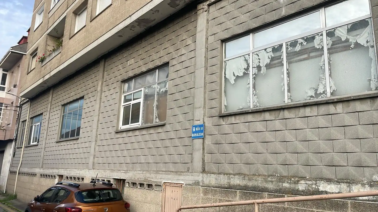 Vista exterior de Pis en venda en Vilagarcía de Arousa