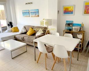 Sala d'estar de Apartament de lloguer en Dénia amb Aire condicionat i Terrassa