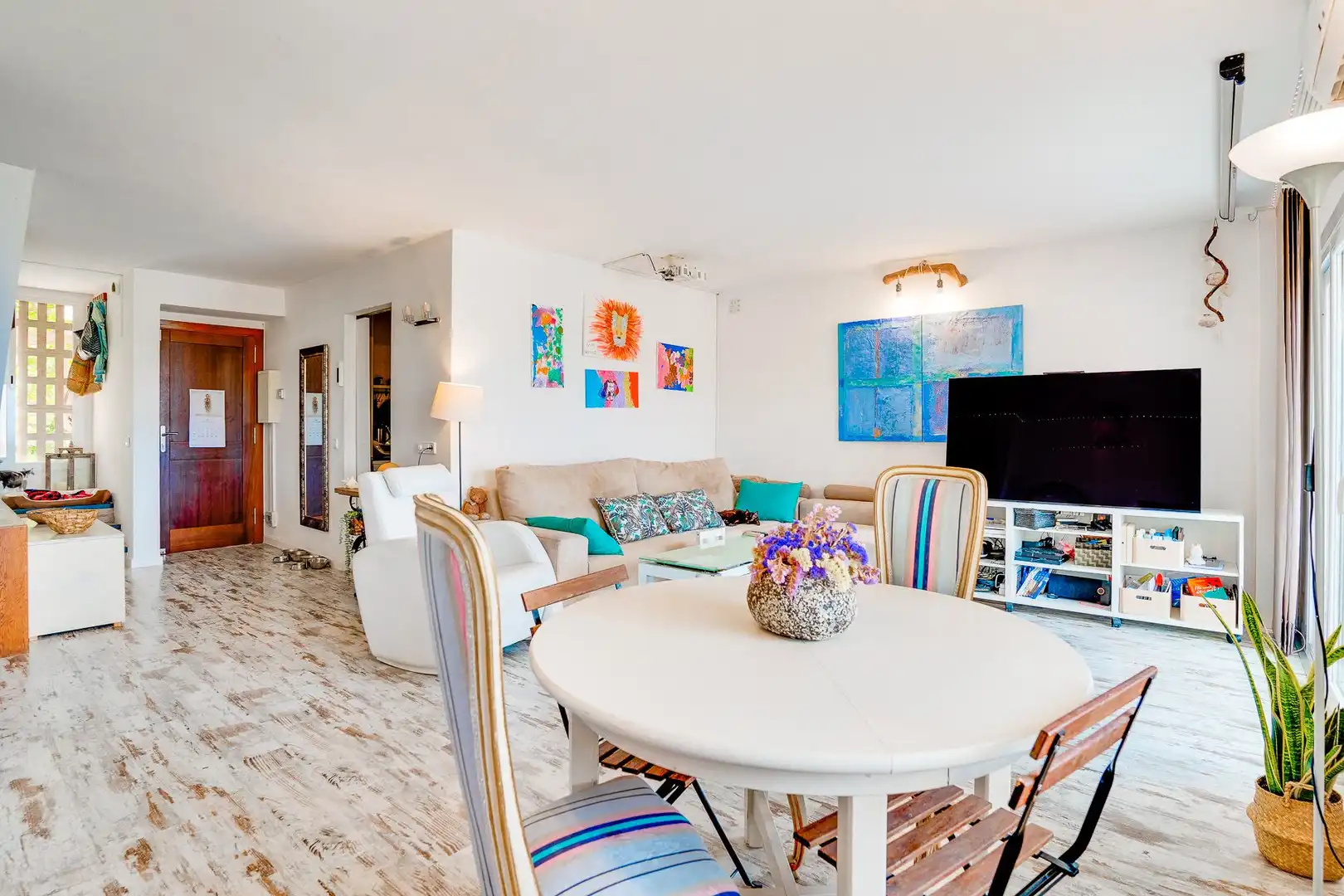Living room of Detached homes for sale in Alcúdia  with Air Conditioner, Heating and Private garden