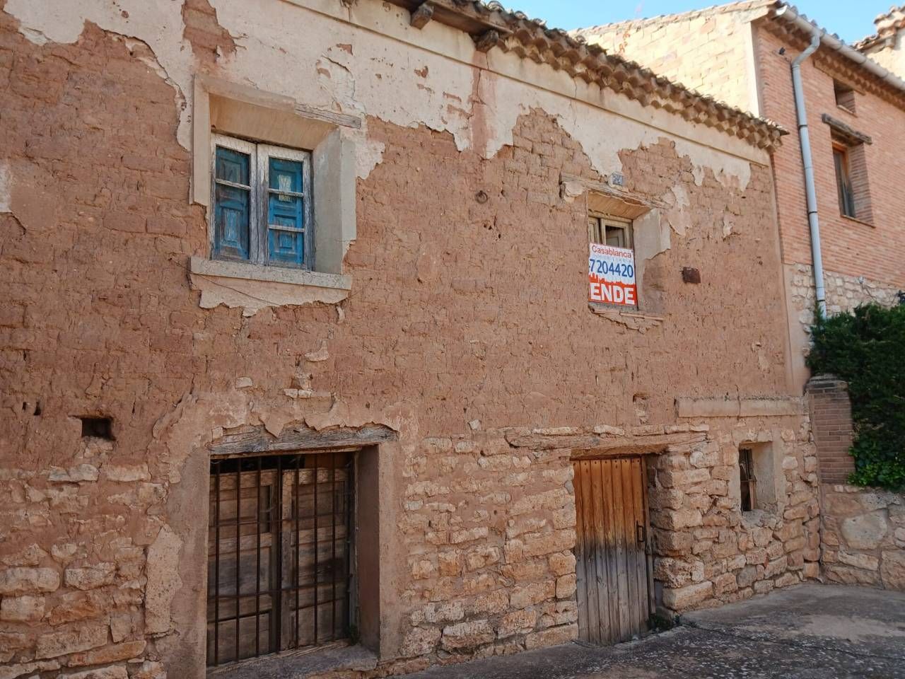 Vista exterior de Casa adosada en venda en Pampliega