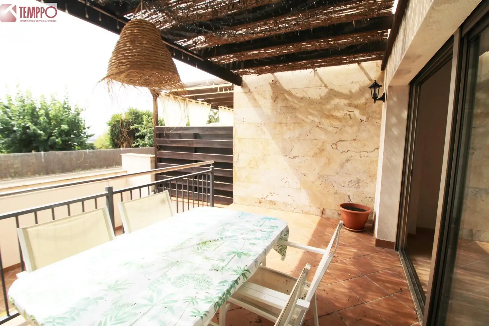 Terrassa de Casa adosada en venda en Sant Jaume dels Domenys amb Calefacció, Jardí privat i Terrassa