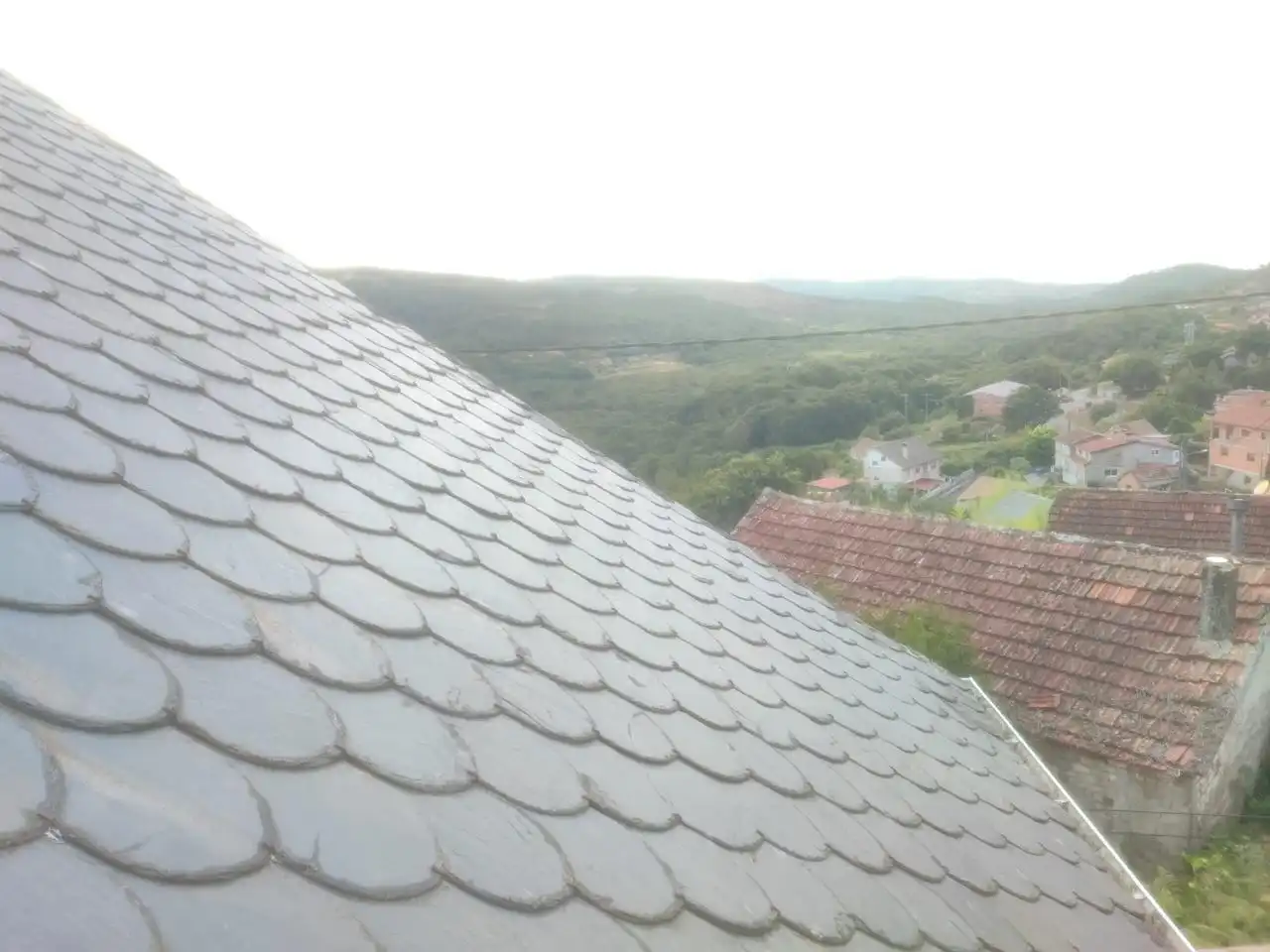 Vista exterior de Casa o chalet en venta en Pazos de Borbén con Calefacción, Jardín privado y Terraza