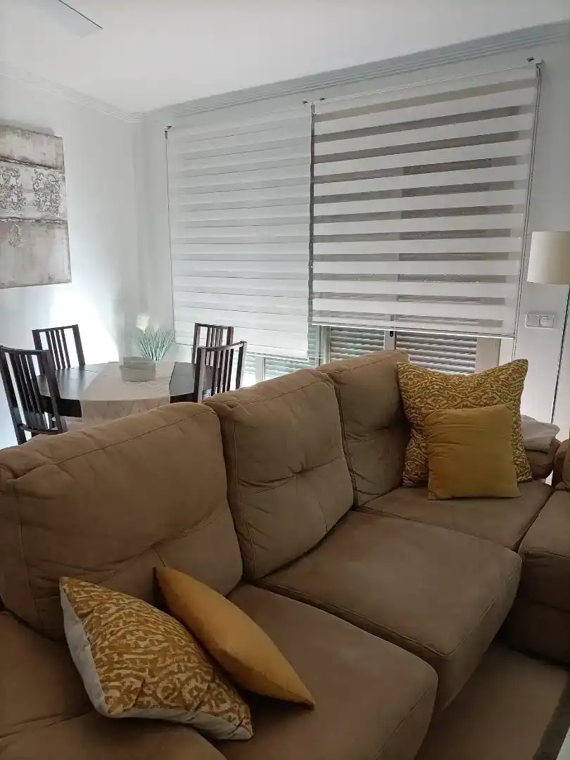 Sala d'estar de Apartament de lloguer en Águilas amb Aire condicionat, Moblat i Forn